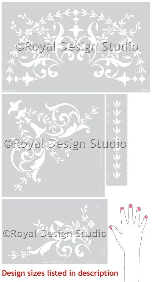 19th Century Ceiling Stencil Set - Image 3