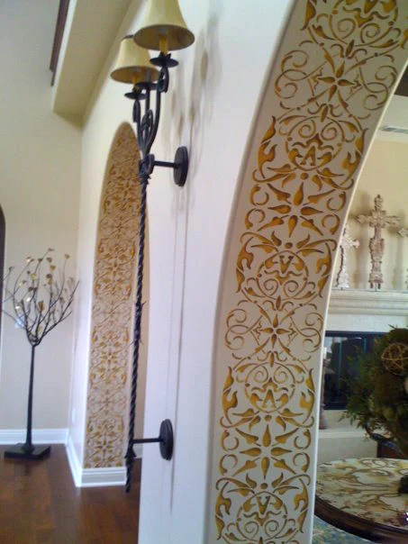 Arabesque Border Stencil - Image 3