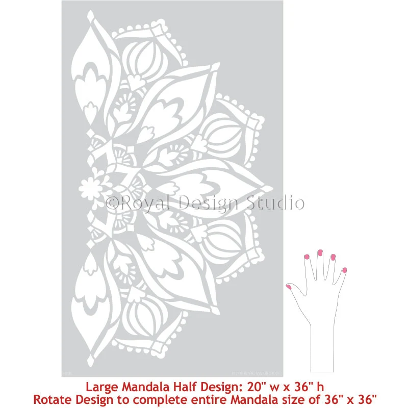 Bhakti Mandala Stencil - Image 6