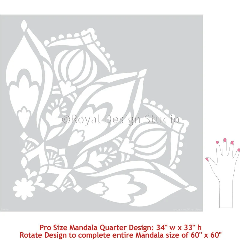 Bhakti Mandala Stencil - Image 8