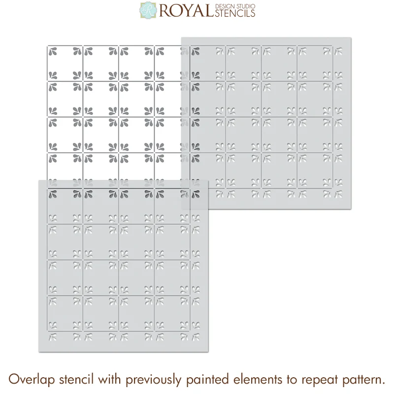 Carmen Tile Stencil - Image 8