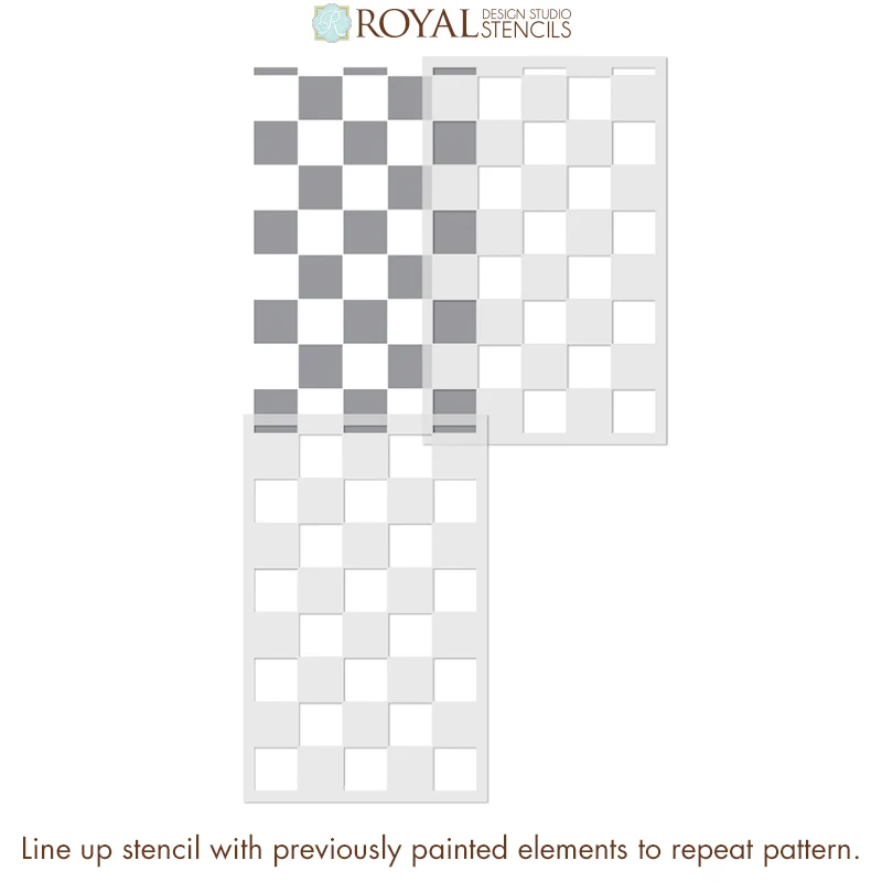 Check It Out Tile Stencil - Image 10