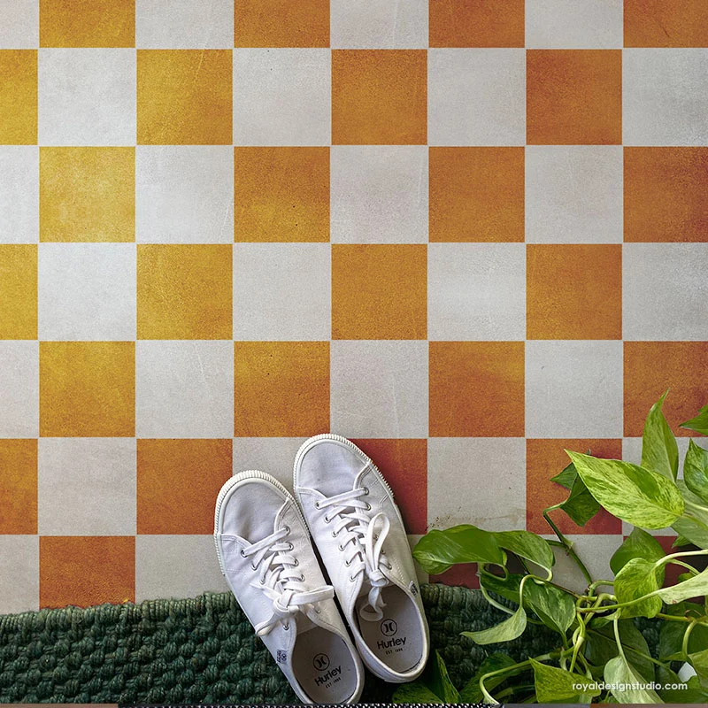 Check It Out Tile Stencil - Image 6