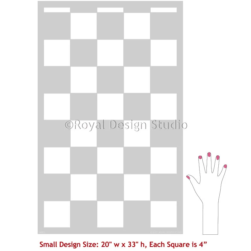 Check It Out Tile Stencil - Image 7