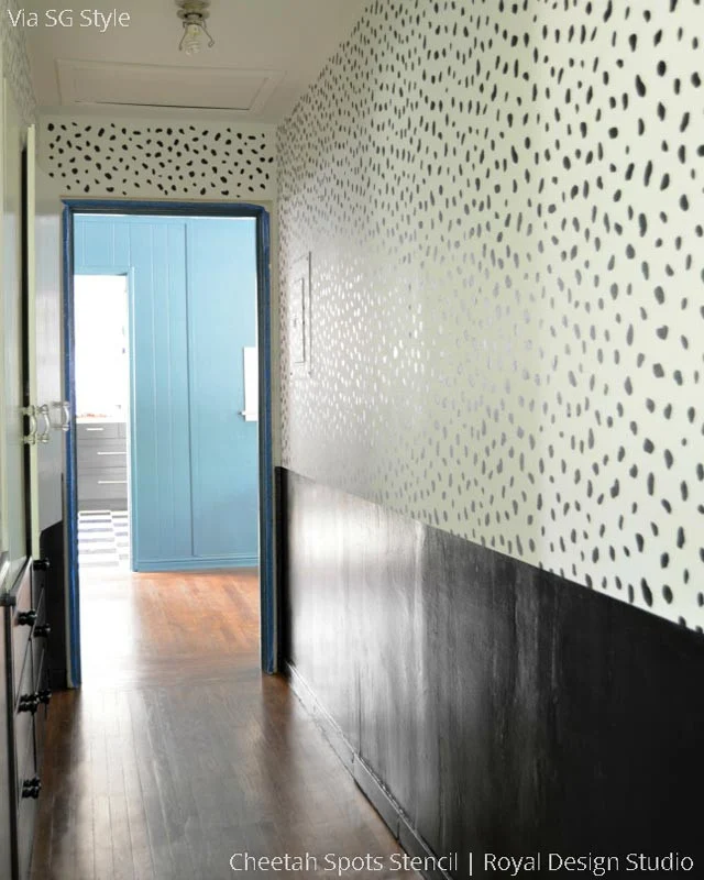 Cheetah Spots Wall Stencil - Image 25