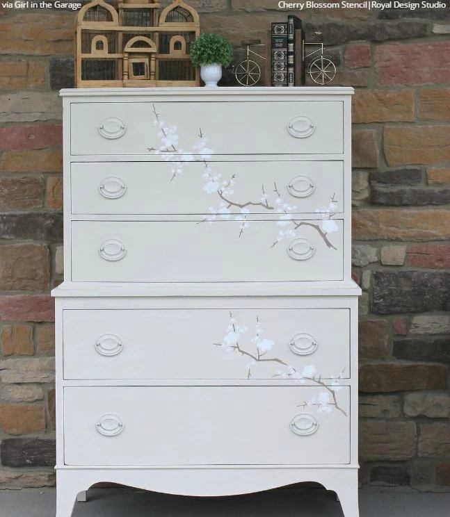 Cherry Blossoms Stencil - Image 5