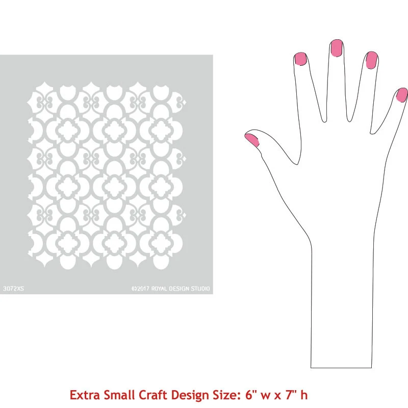 Chez Ali Moroccan Craft Stencil - Image 3