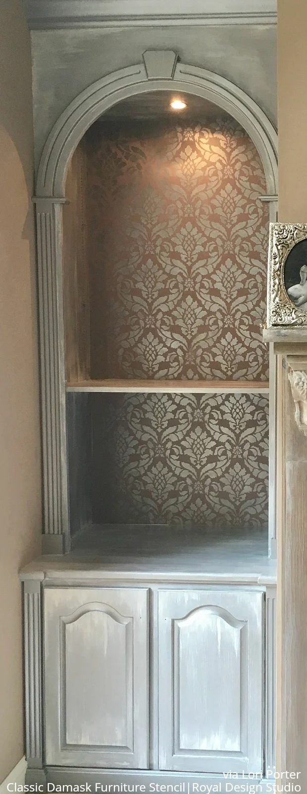 Classic Damask Stencil - Image 7