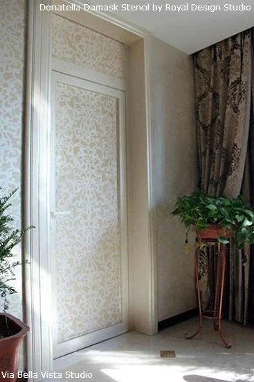 Donatella Damask Stencil - Image 15
