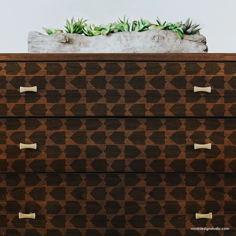 Emblematic Furniture Stencil - Image 2