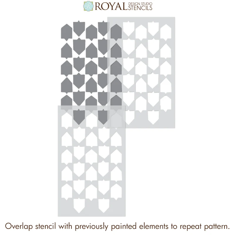 Emblematic Furniture Stencil - Image 4