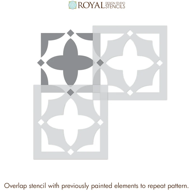 Finley Tile Stencil - Image 7
