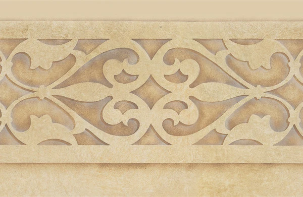 Florentine Grille Border Stencil - Image 8