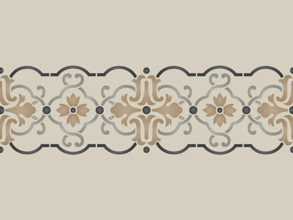 Granada Border Stencil - Image 5