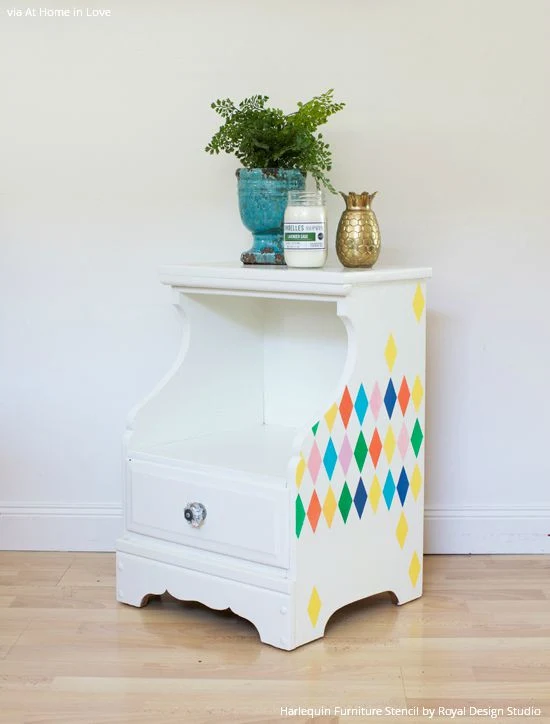Harlequin Furniture Stencil - Image 14