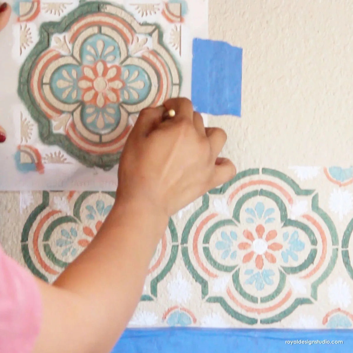 Havana Tile Stencil - Image 2