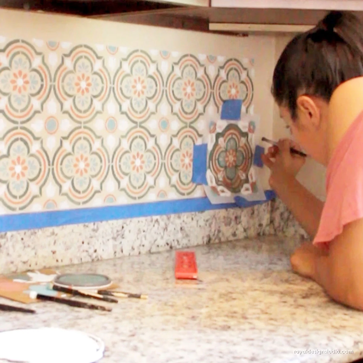 Havana Tile Stencil - Image 3