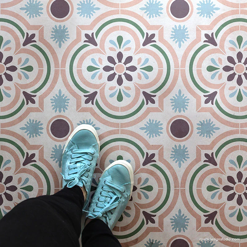 Havana Tile Stencil - Image 7