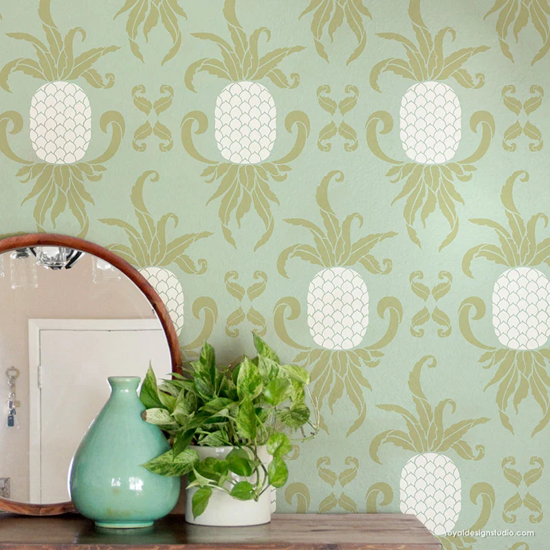 Hospitality Pineapple Stencil - Image 5