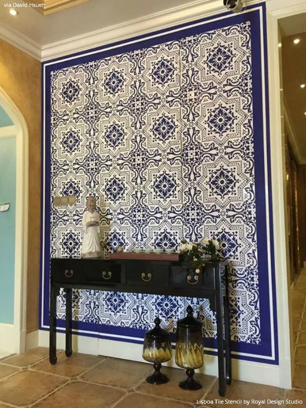 Lisboa Tile Stencil - Image 46