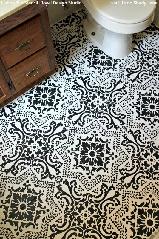 Lisboa Tile Stencil - Image 9