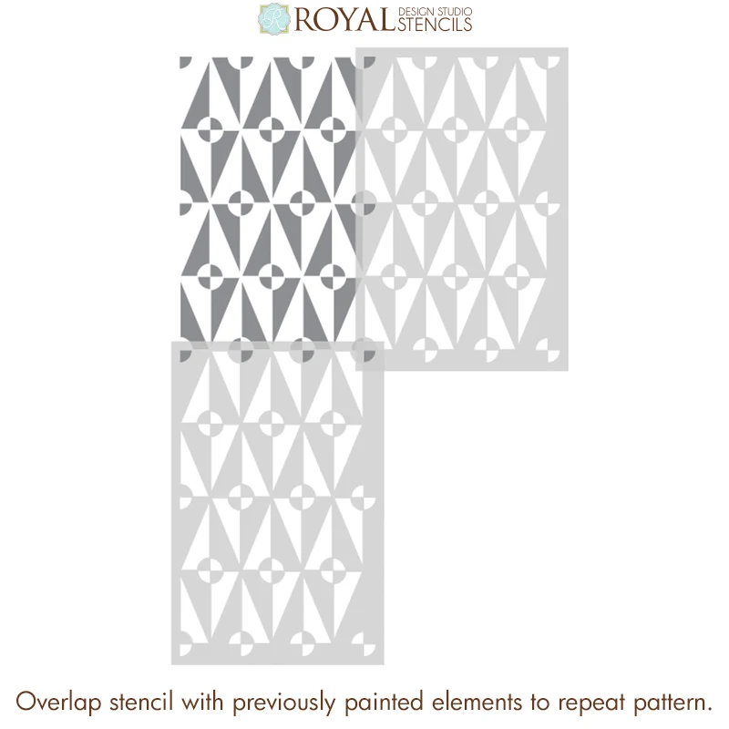 Marlow Modern Allover Stencil - Image 5
