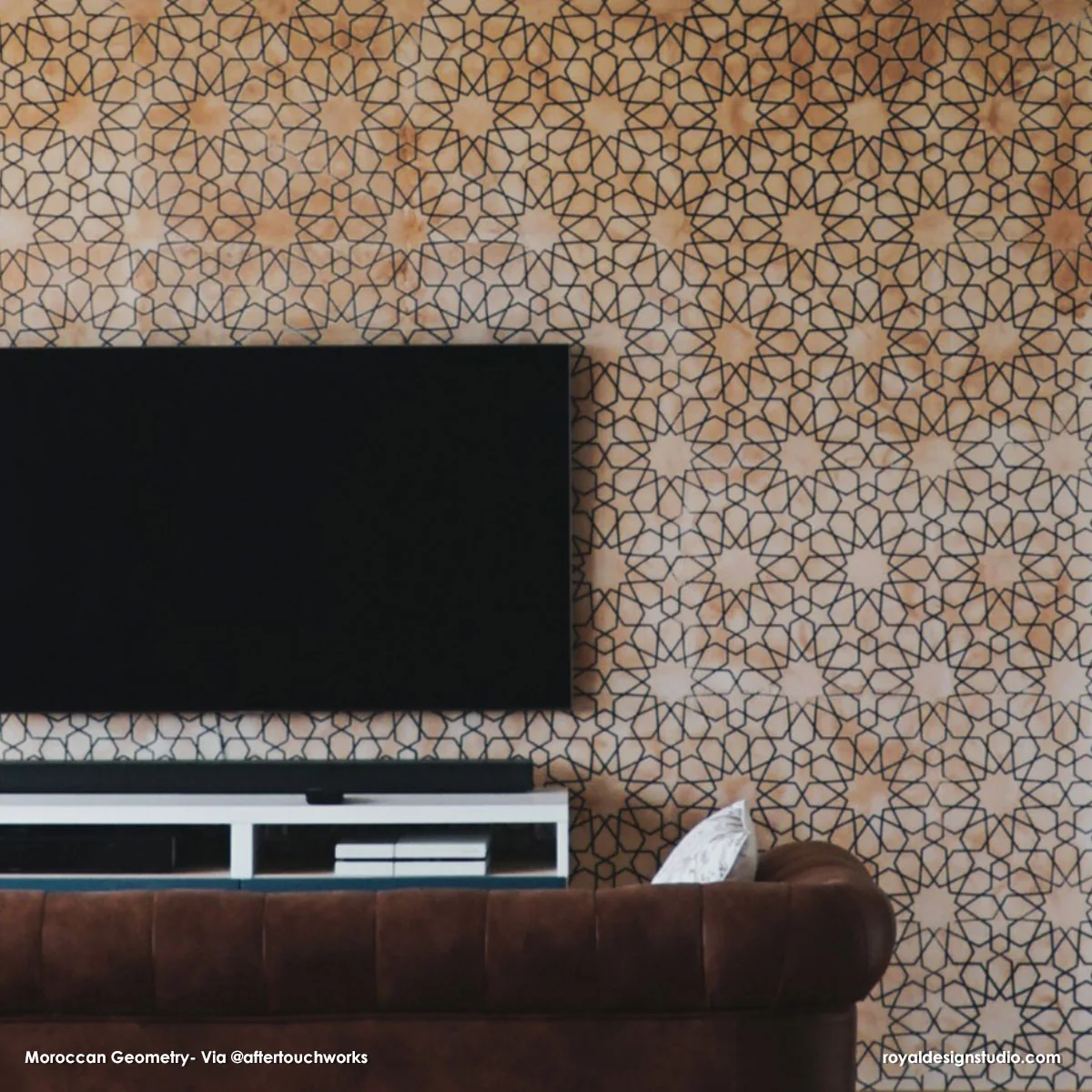 Moroccan Geometry Stencil - Image 16