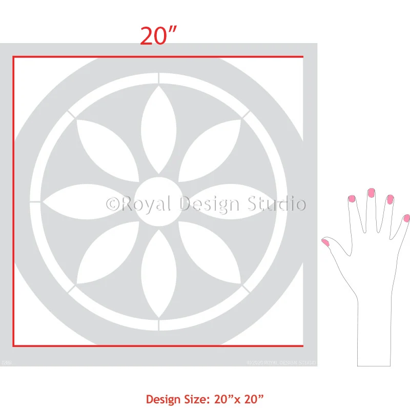 Moxie Tile Stencils Set - Image 7