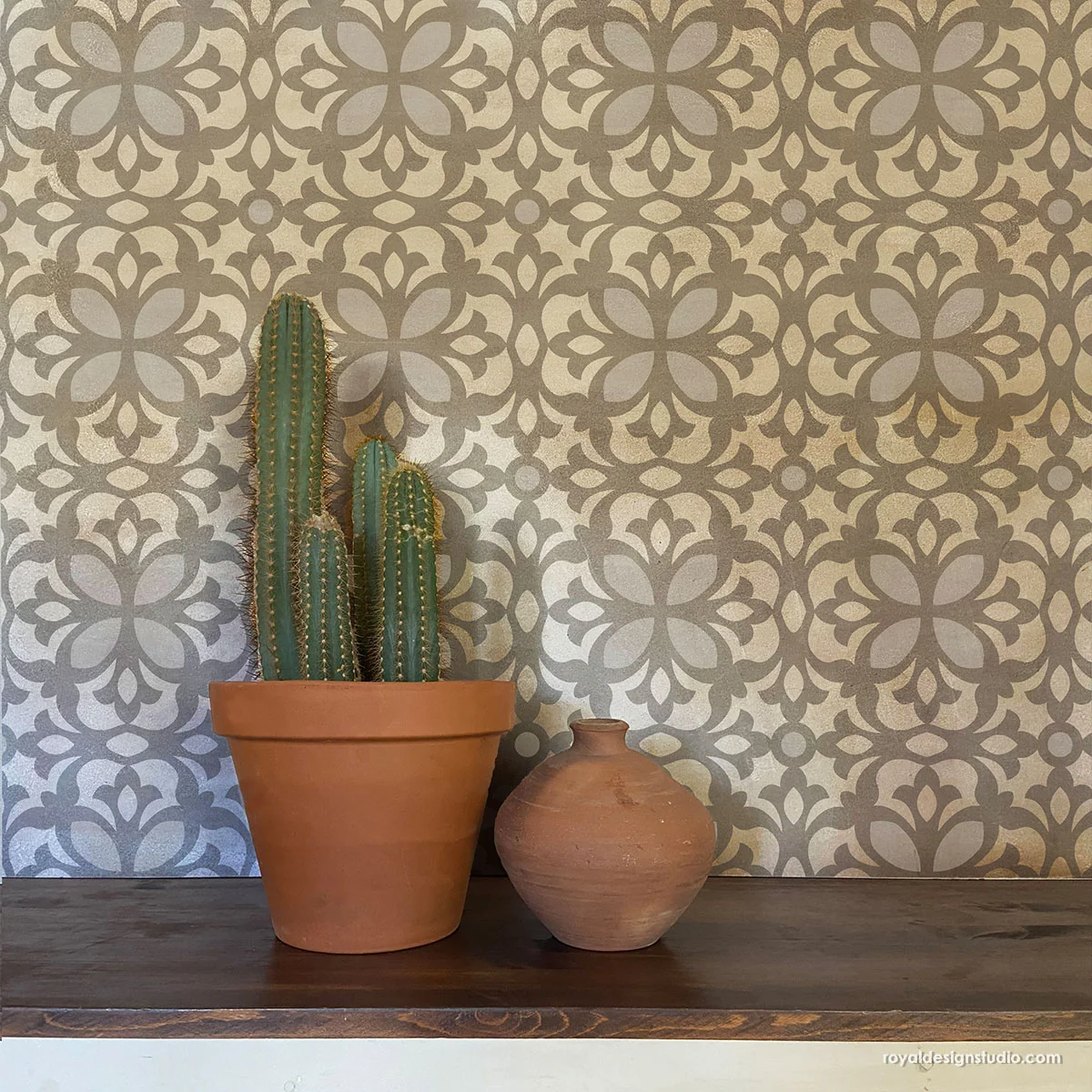 Alicante Tile Stencil - Image 2