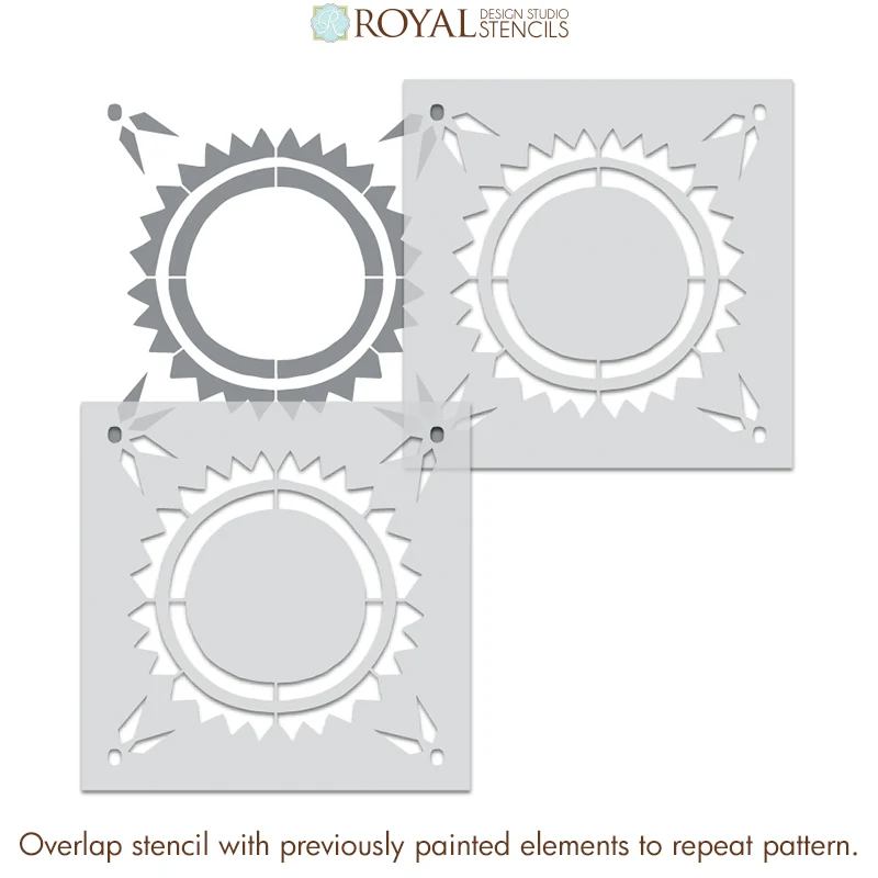 Orion Star Tile Stencil - Image 10