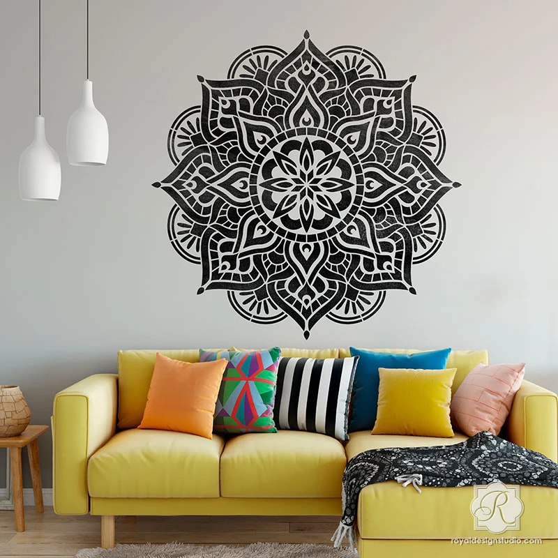 Prajna Mandala Stencil - Image 7