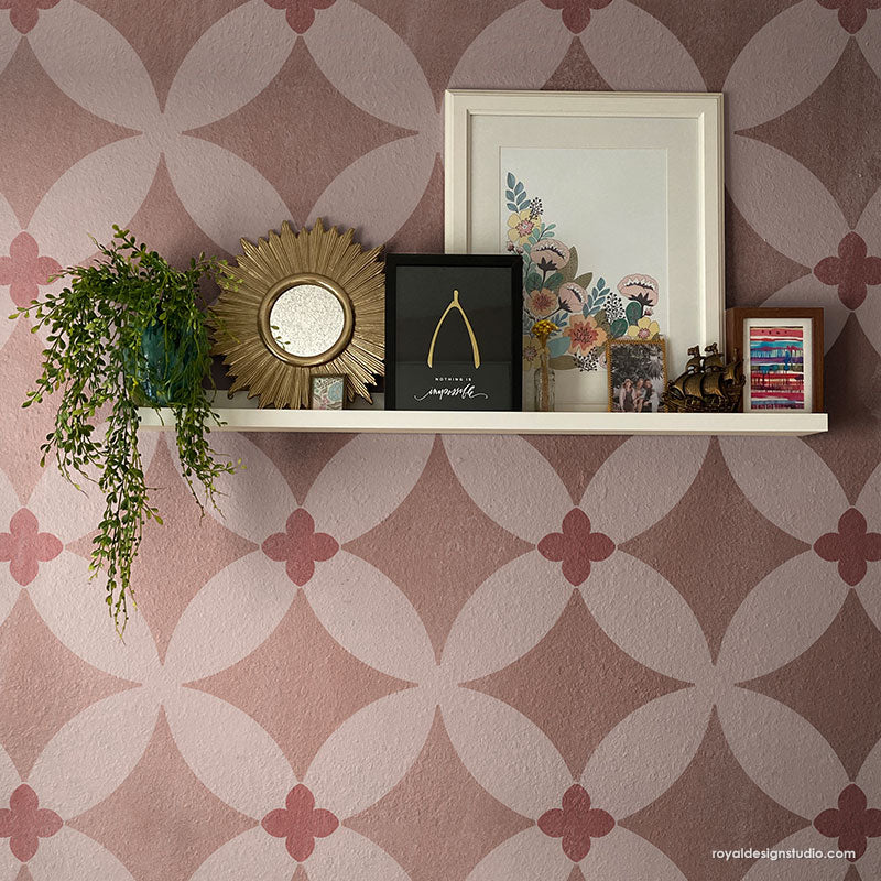 Primrose Tile Stencil - Image 3