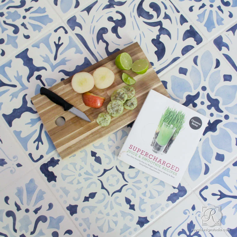 Renaissance Tile Stencils Set A - Image 2
