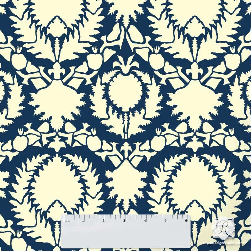 Silk Road Suzani Craft Stencil - Image 2