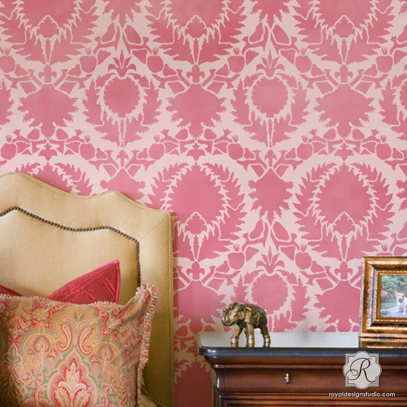 Silk Road Suzani Wall Stencil - Image 2