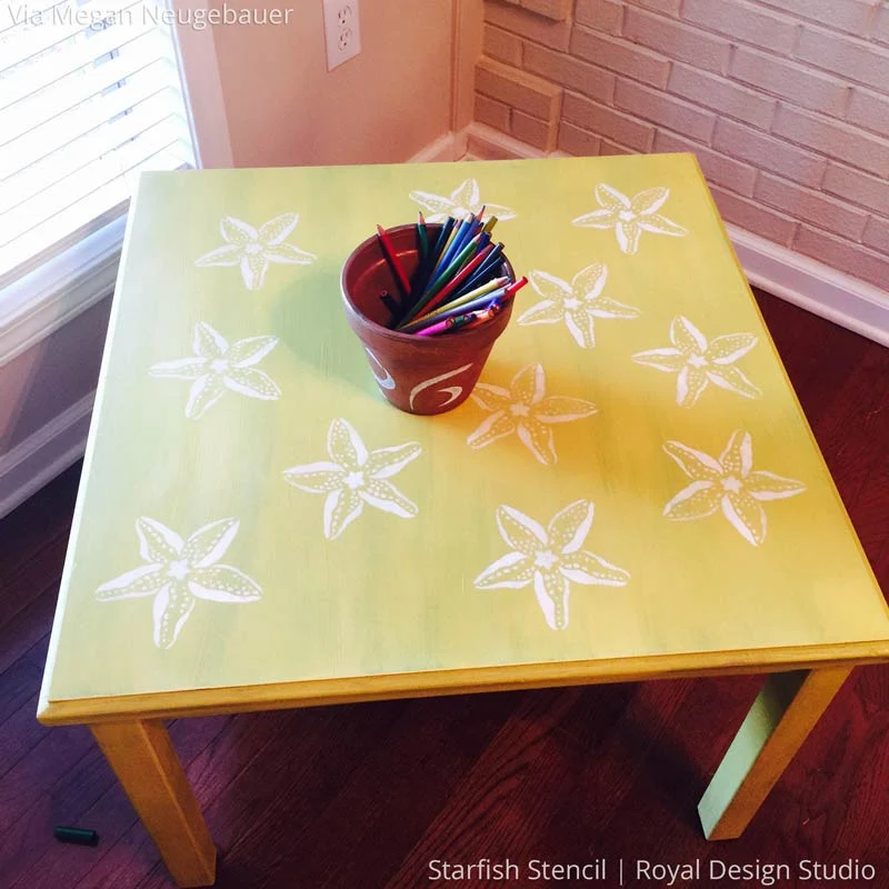 Starfish Wall Art Stencil - Image 3