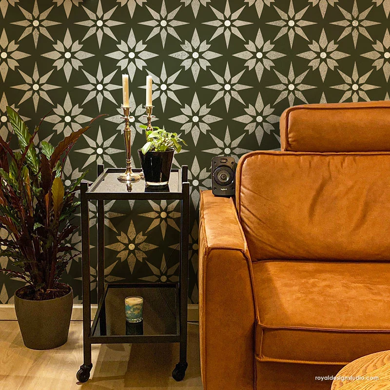 Starz Tile Allover Stencil - Image 3