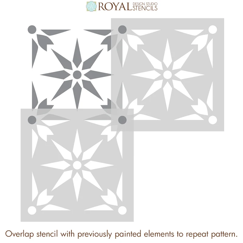 Starz Tile Stencil - Image 8