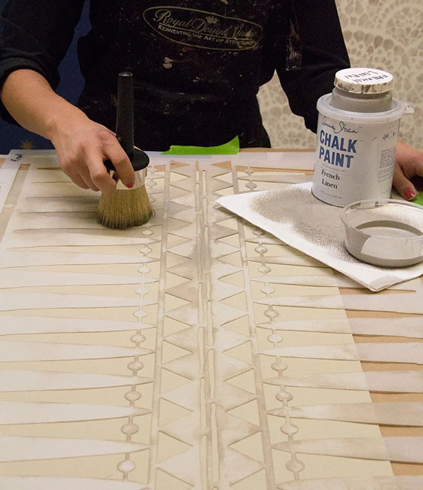 Super Large 3" Stencil/Wax Brush - Image 4