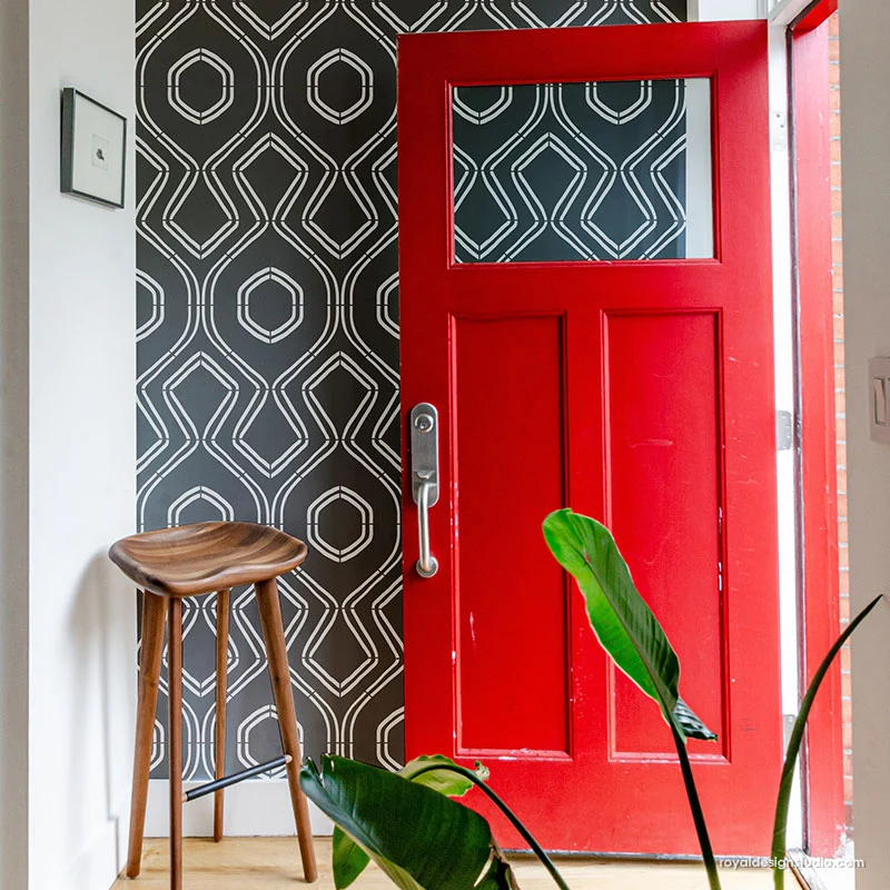 Tatum Wall Stencil - Image 5